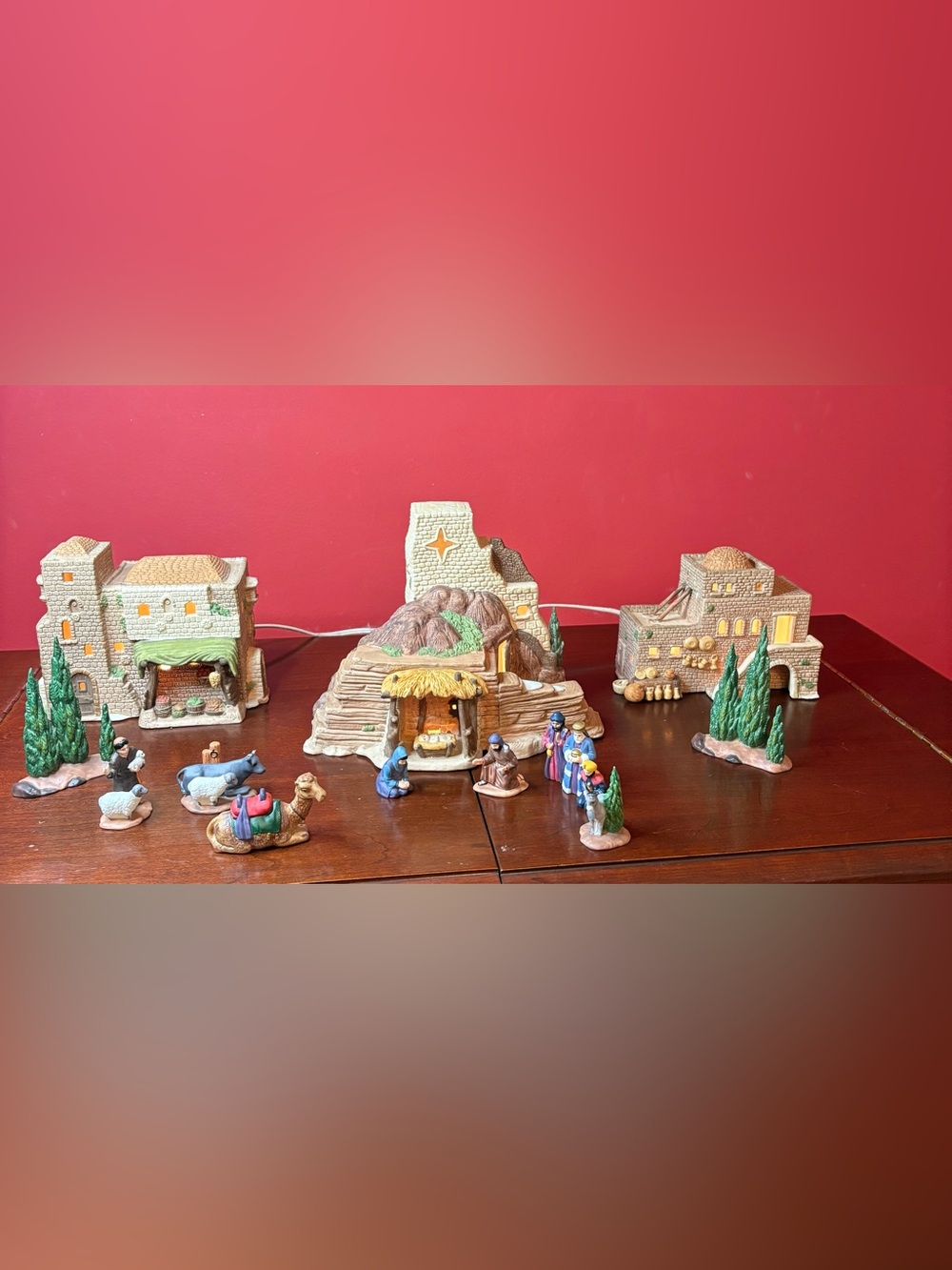 Department 56 Heritage Village “Little Town Of Bethlehem “ Series Set